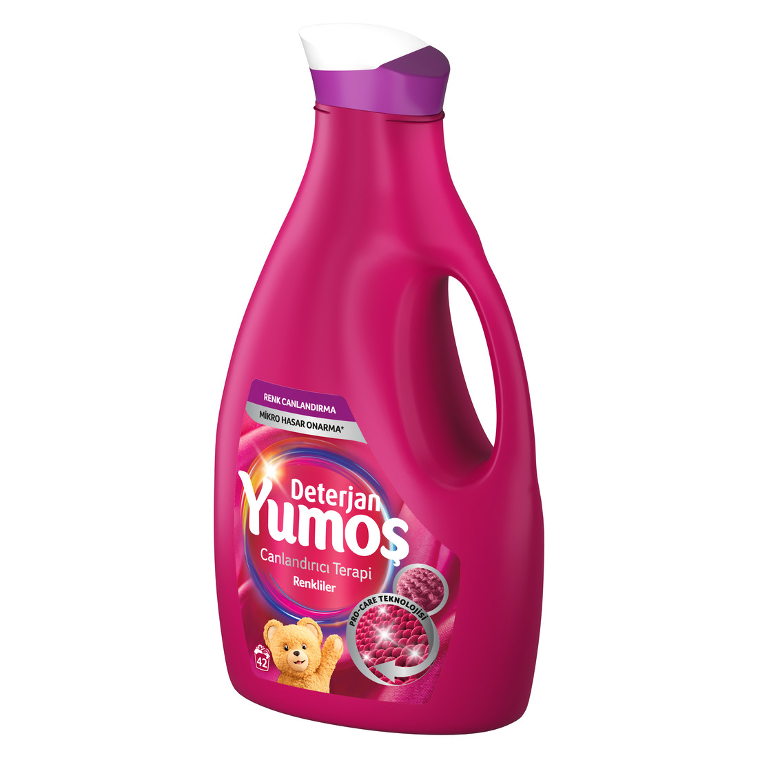 Yumoş Deterjan Renkli Giysiler paket atış